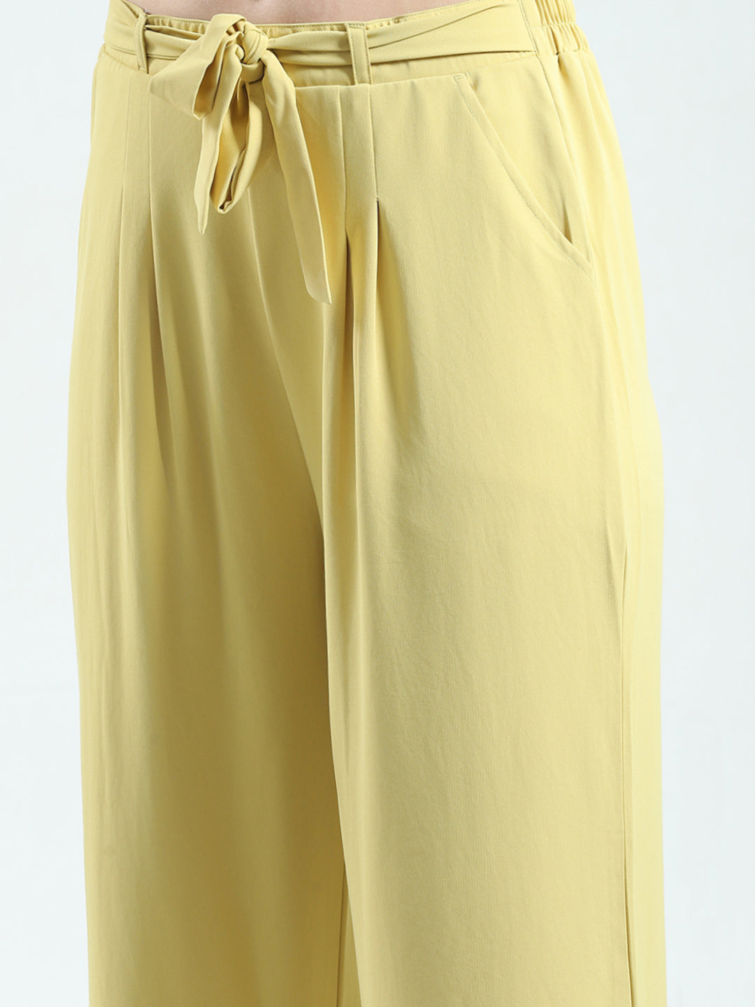 Women Green Printed Collar 3/4th Sleeve Cords Set