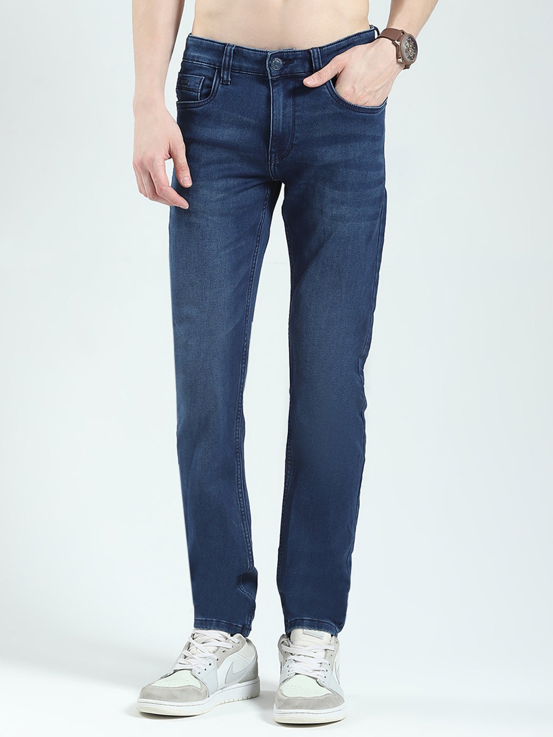 Denim- Italian Navy blue Denim main image 1