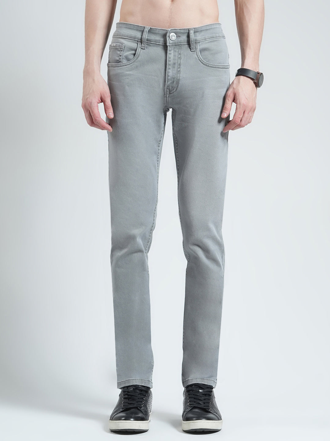 パンツ MONMON HOUSE / GREY DENIM - Grey (MMH01) S__