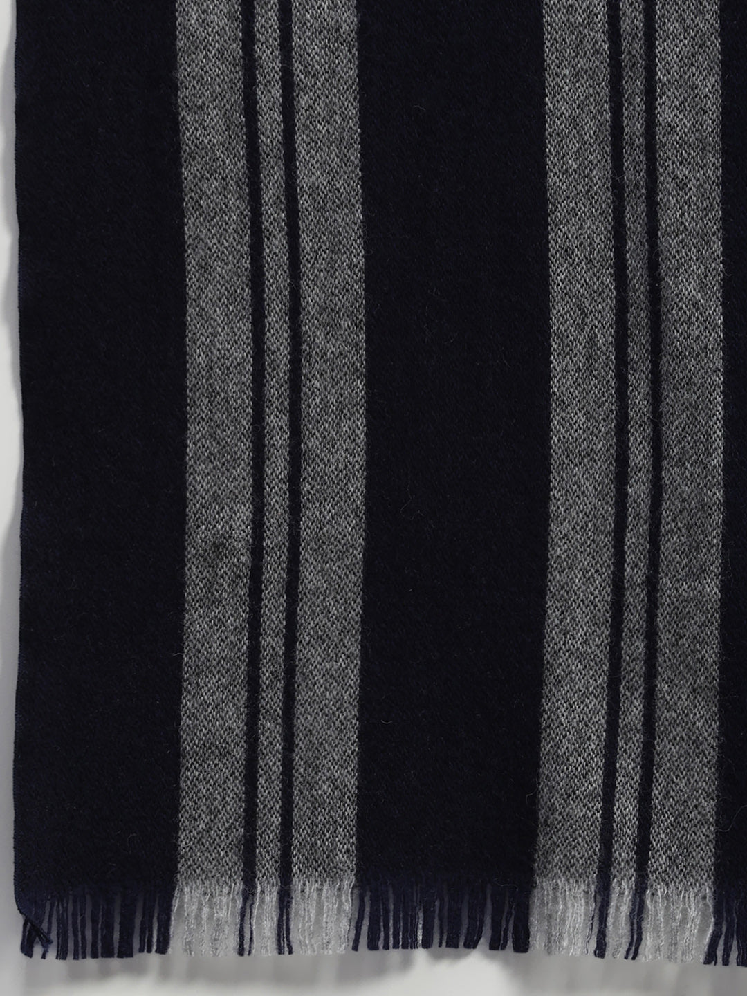 Men Multicolor Self Design Wool Muffler