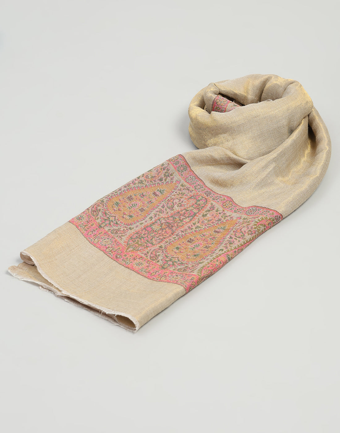 Women Multicolor Self Design Shawl