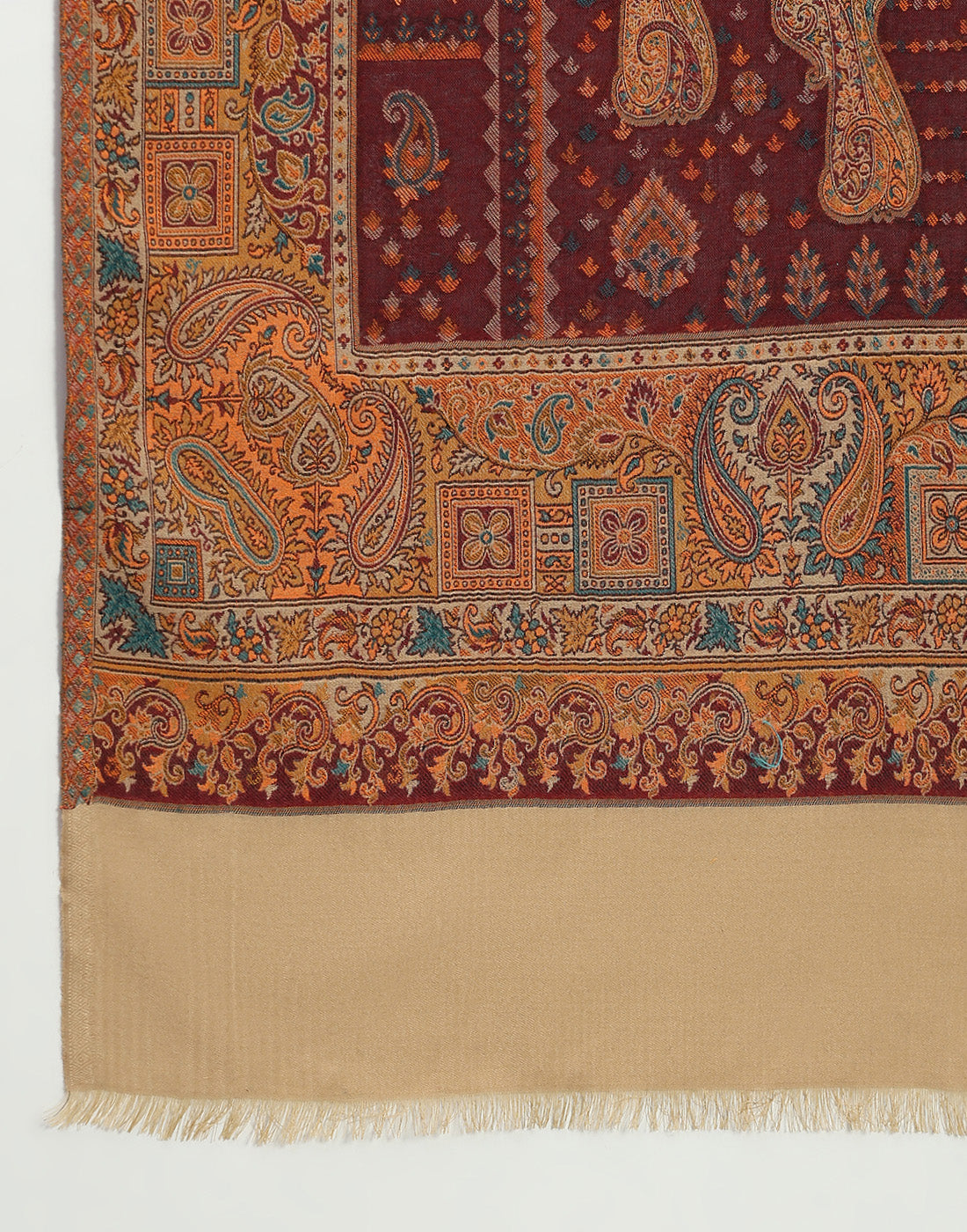 Women Multicolor Self Design Shawl