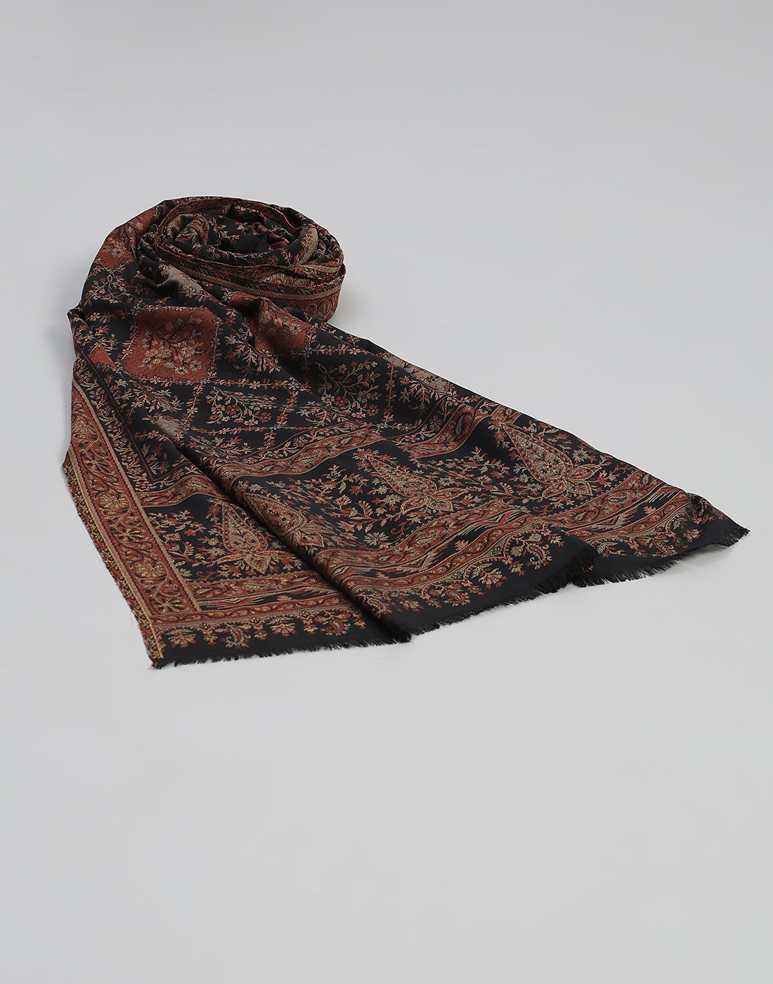 Women Multicolor Self Design Shawl