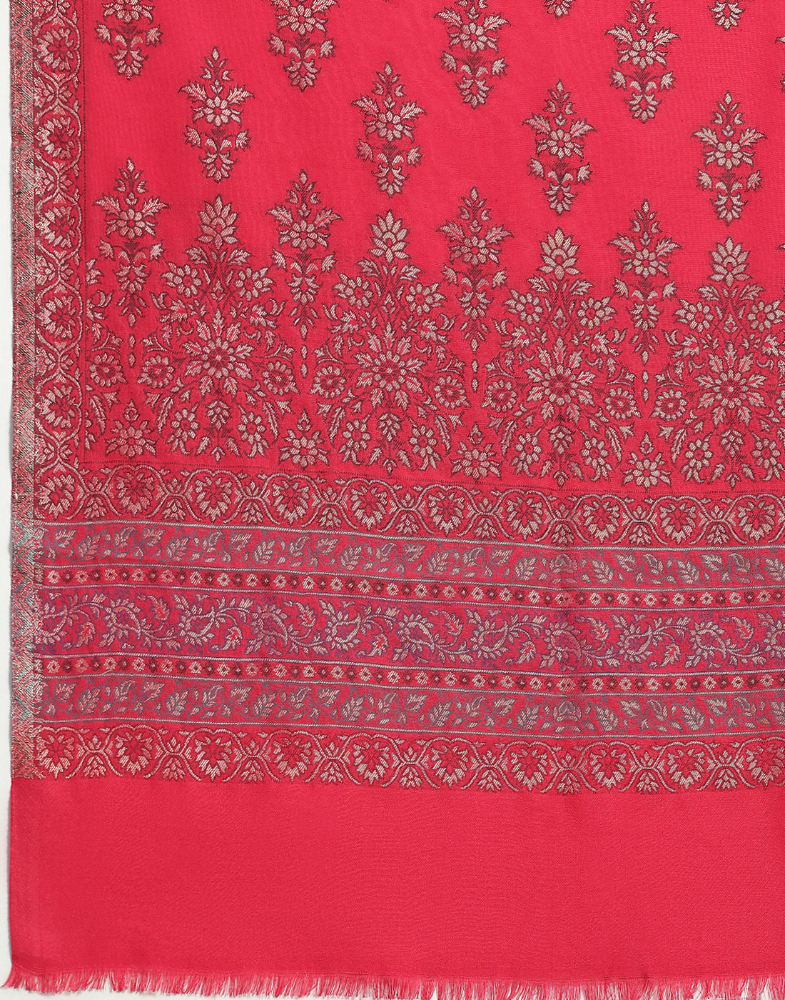 Women Multicolor Self Design Stole