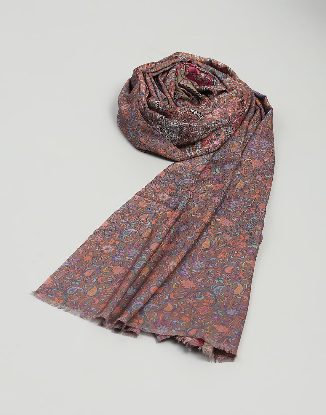 Women Multicolor Self Design Stole