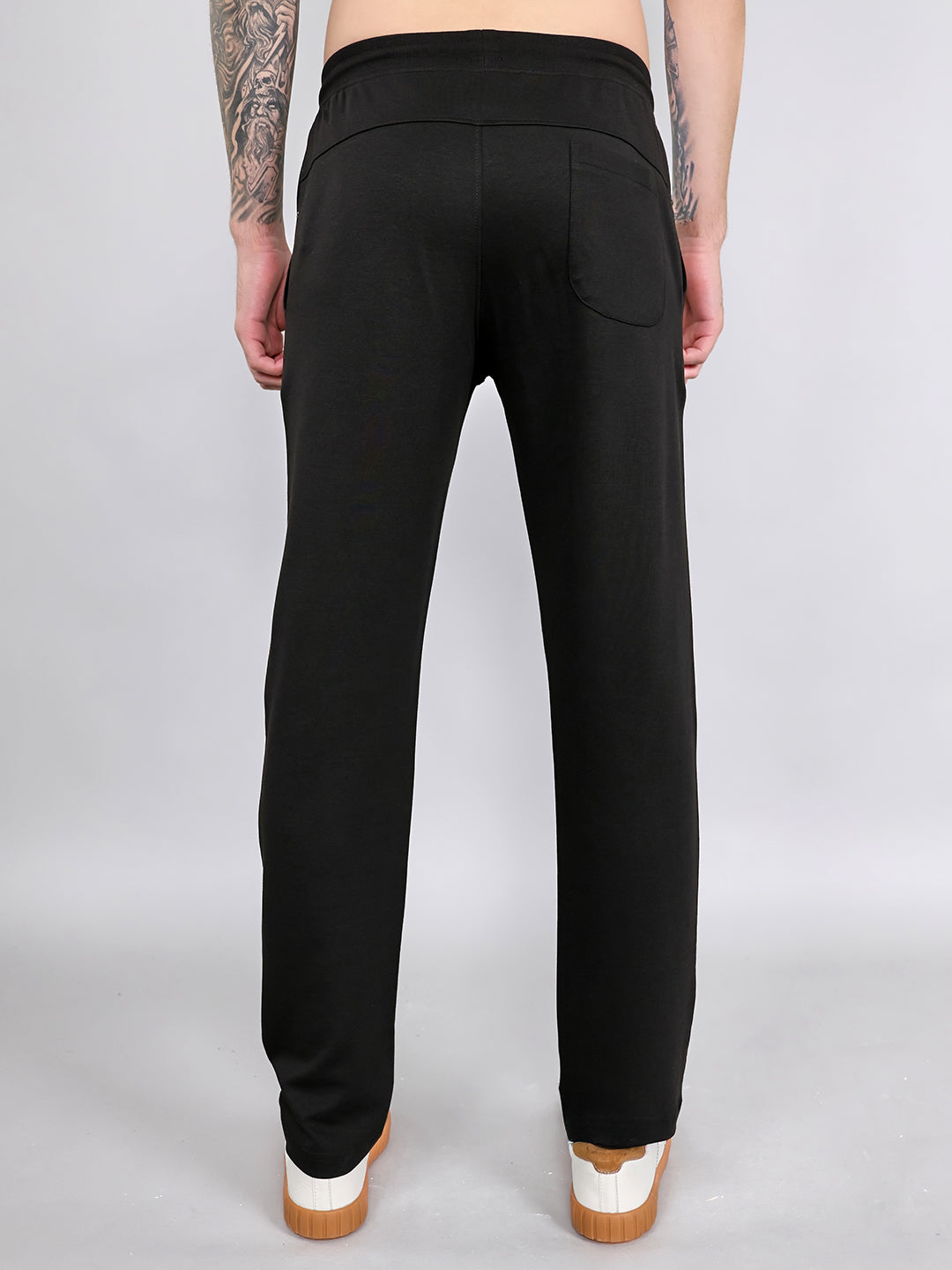 Rock.it Men Black Solid Smart Fit Lower