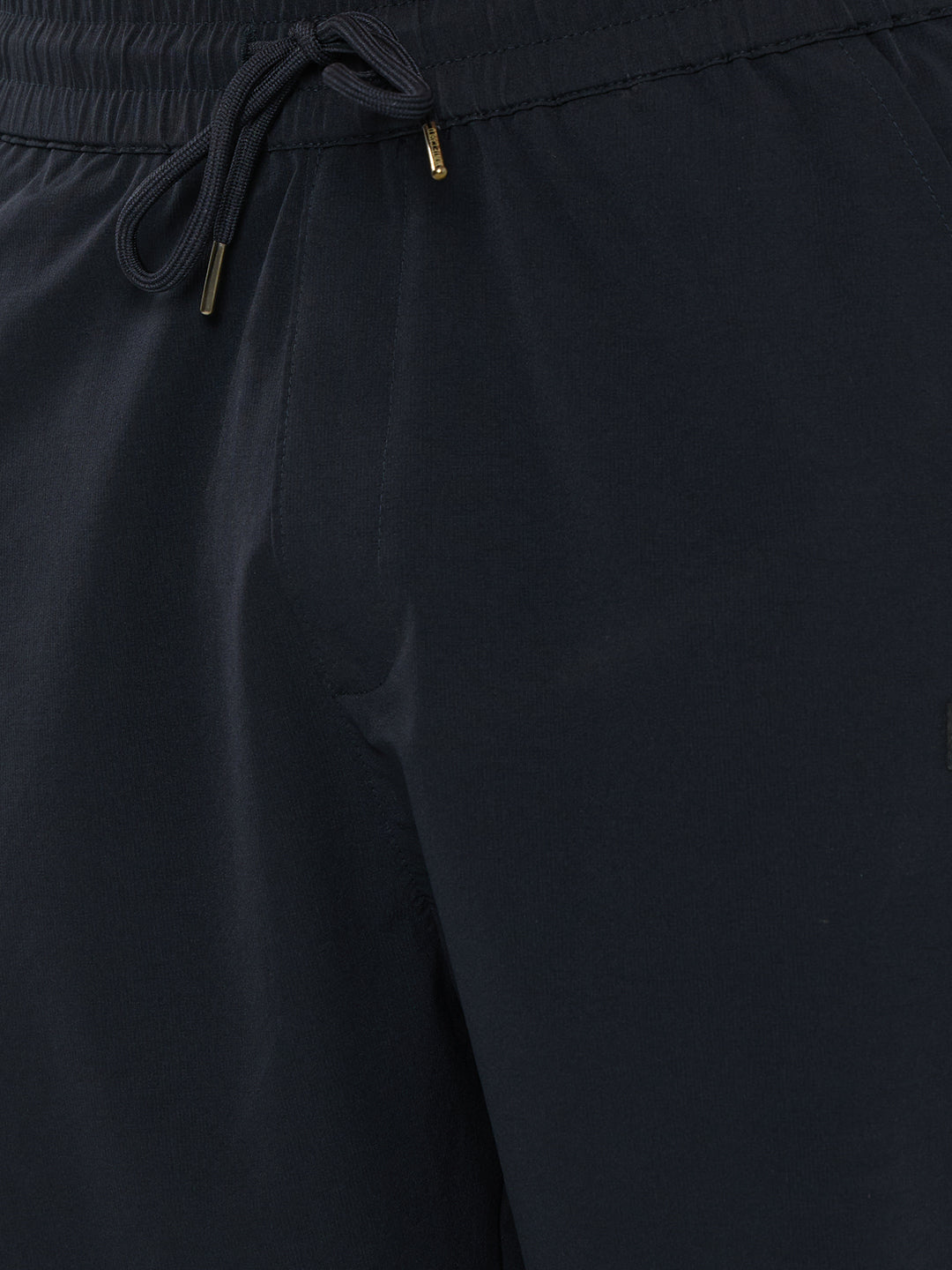 Men Navy Blue Solid Regular Fit Winter Lower