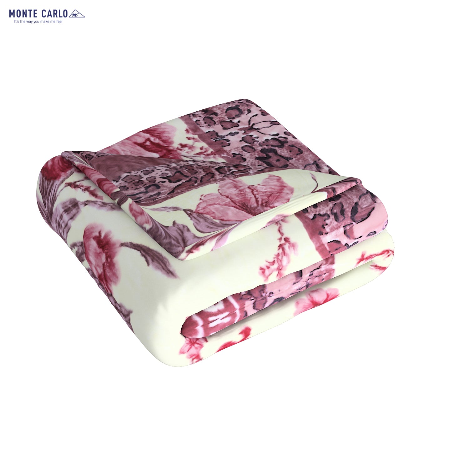 Printed Double Bed Blanket for Heavy Winter -2 Ply