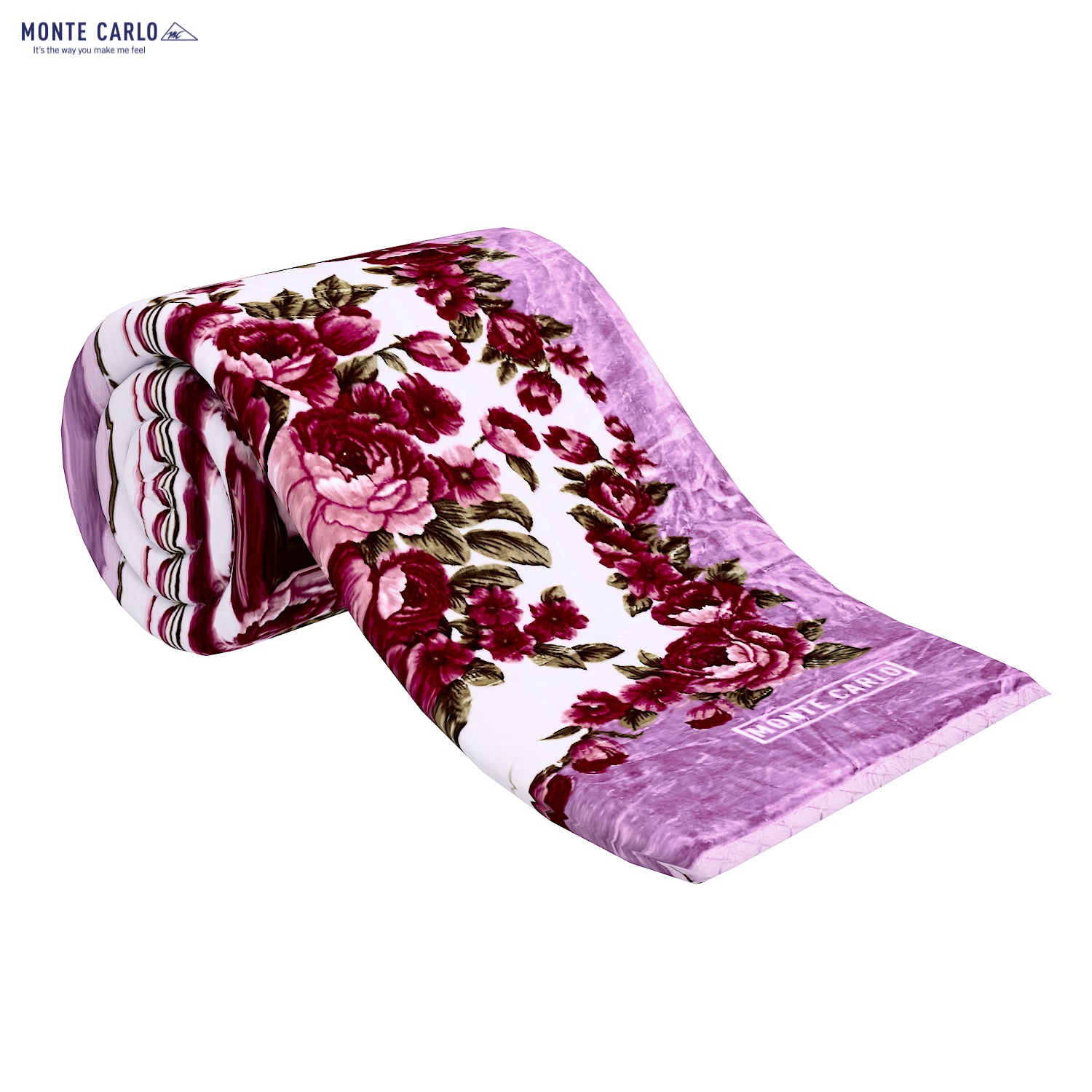 Printed Double Bed Blanket for Heavy Winter -2 Ply