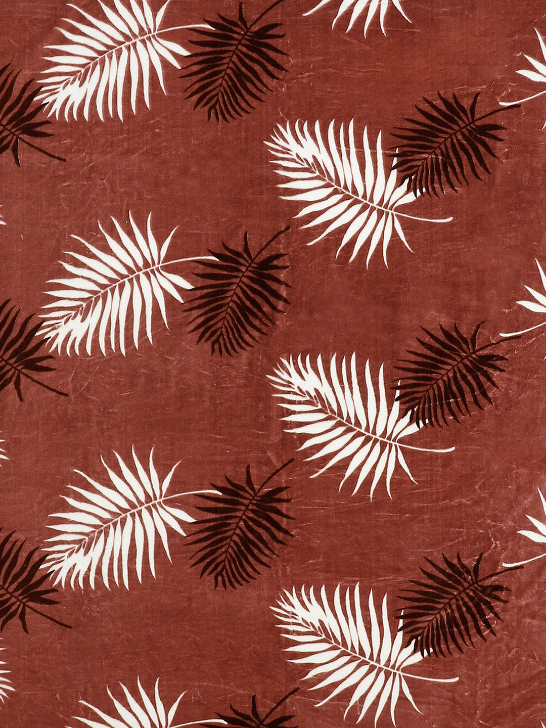 Printed Double Bed 1041 GSM Blanket Apricot 2 Ply (Weight 5.5 kg)