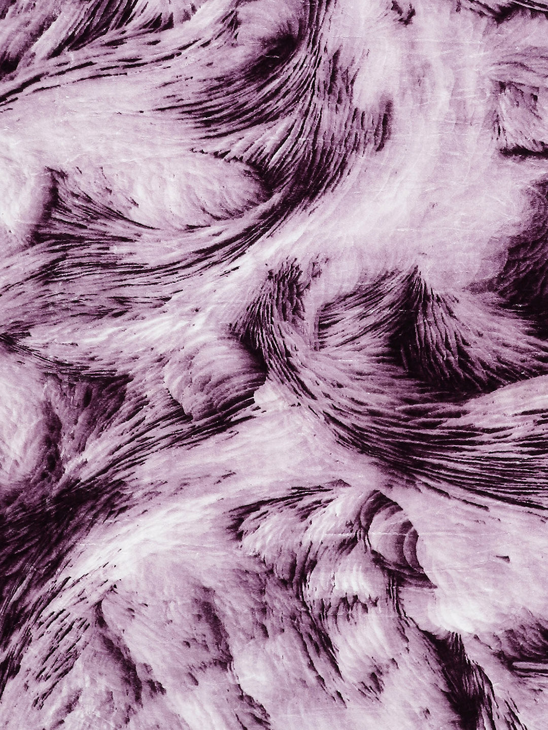 Printed Double Bed 1041 GSM Blanket Apricot 2 Ply (Weight 5.5 kg)