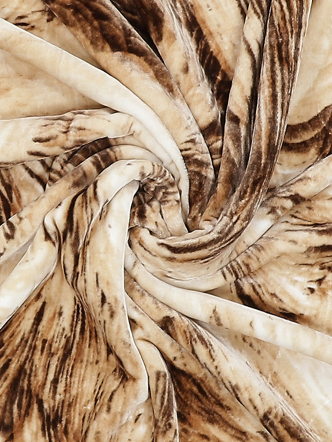 Printed Double Bed 1041 GSM Blanket Apricot 2 Ply (Weight 5.5 kg)