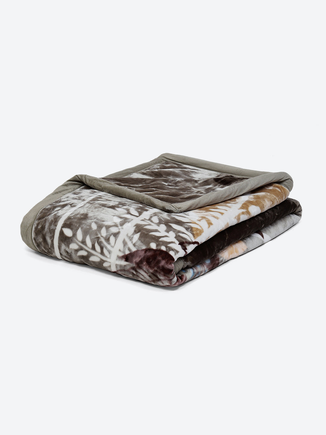 Printed Double Bed 795 GSM Blanket Austin 2 Ply (Weight 4.2 kg)