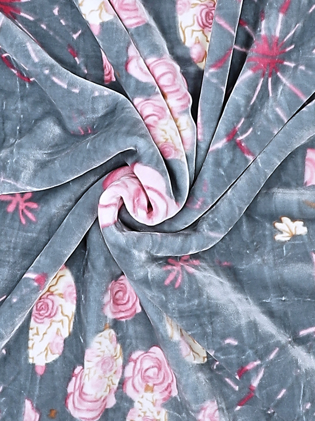 Printed Single Bed 1051 GSM Blanket Bling 2 Ply (Weight 3.7 kg)
