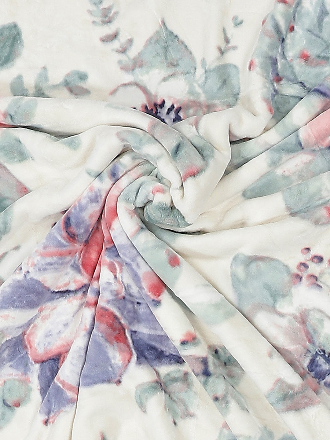 Printed Double Bed 795 GSM Blanket Cashmere 2 Ply (Weight 4.2 kg)