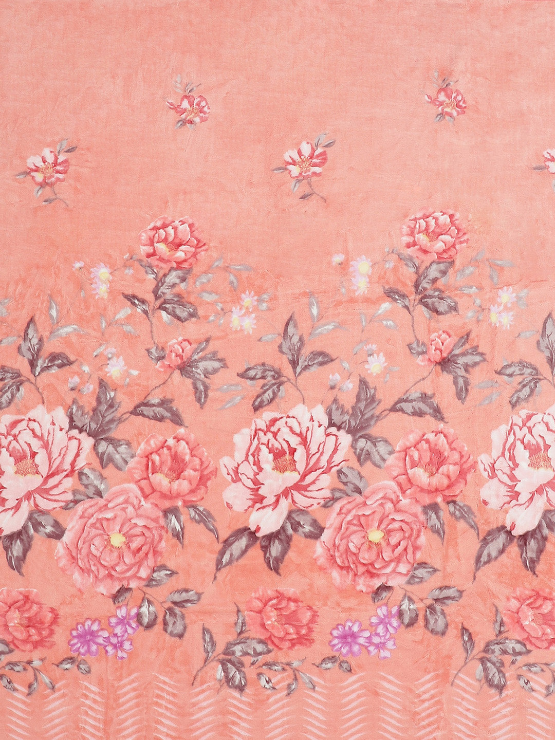 Printed Double Bed 795 GSM Blanket Cashmere 2 Ply (Weight 4.2 kg)