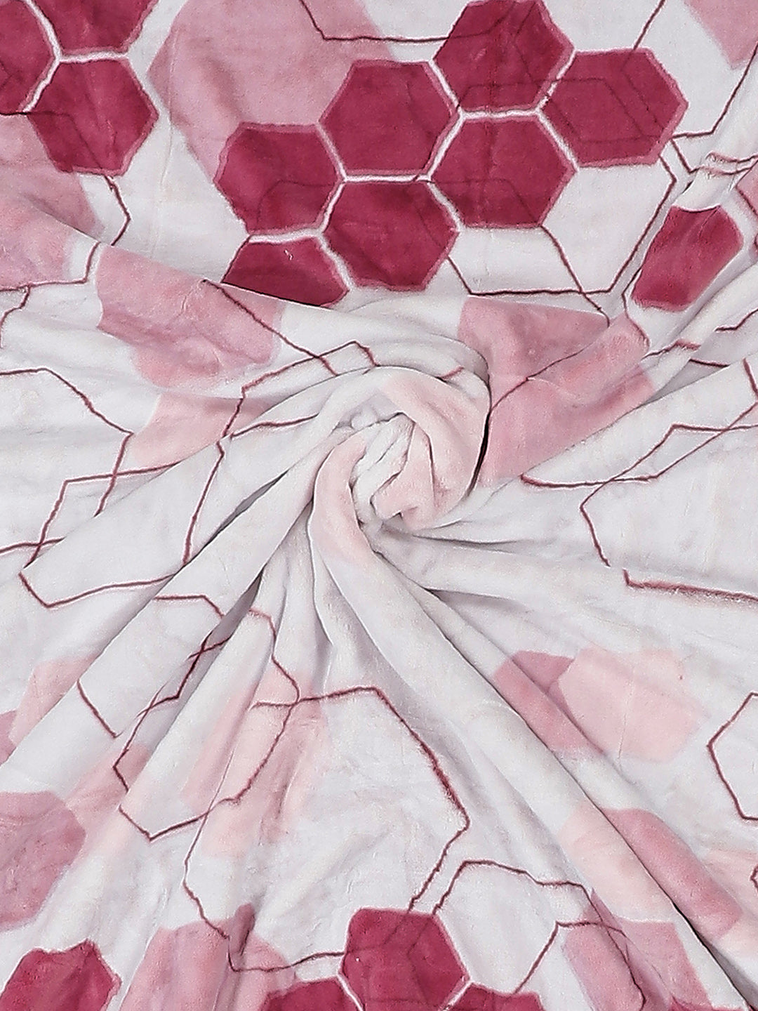 Printed Double Bed 795 GSM Blanket Cashmere 2 Ply (Weight 4.2 kg)