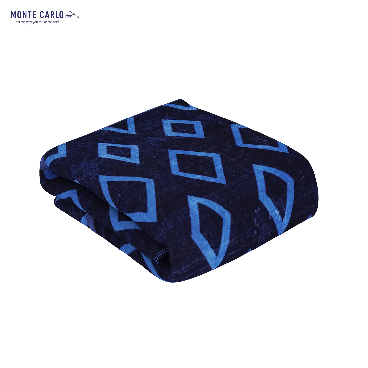Printed Double Bed Blanket for Mild Winter -1 Ply