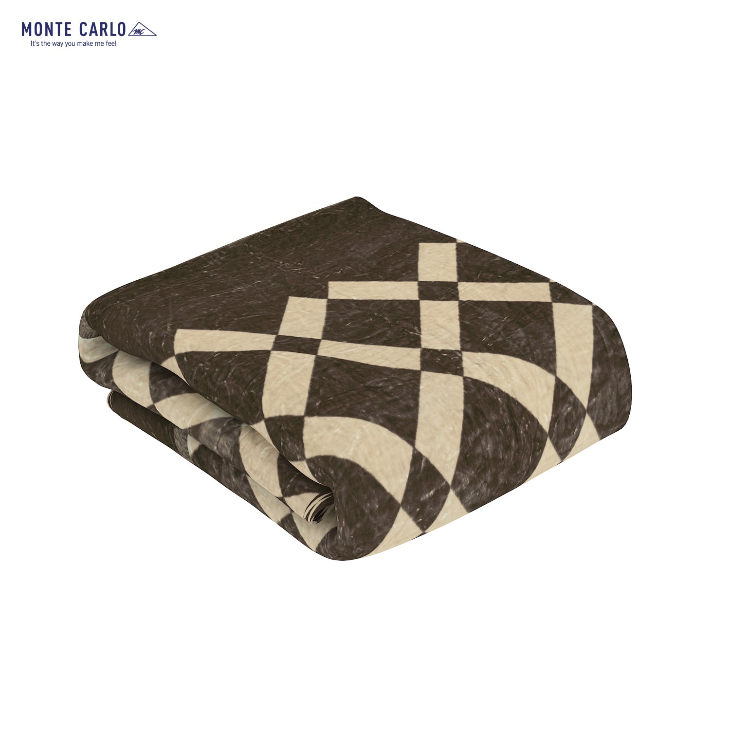 Printed Double Bed Blanket for Mild Winter -1 Ply