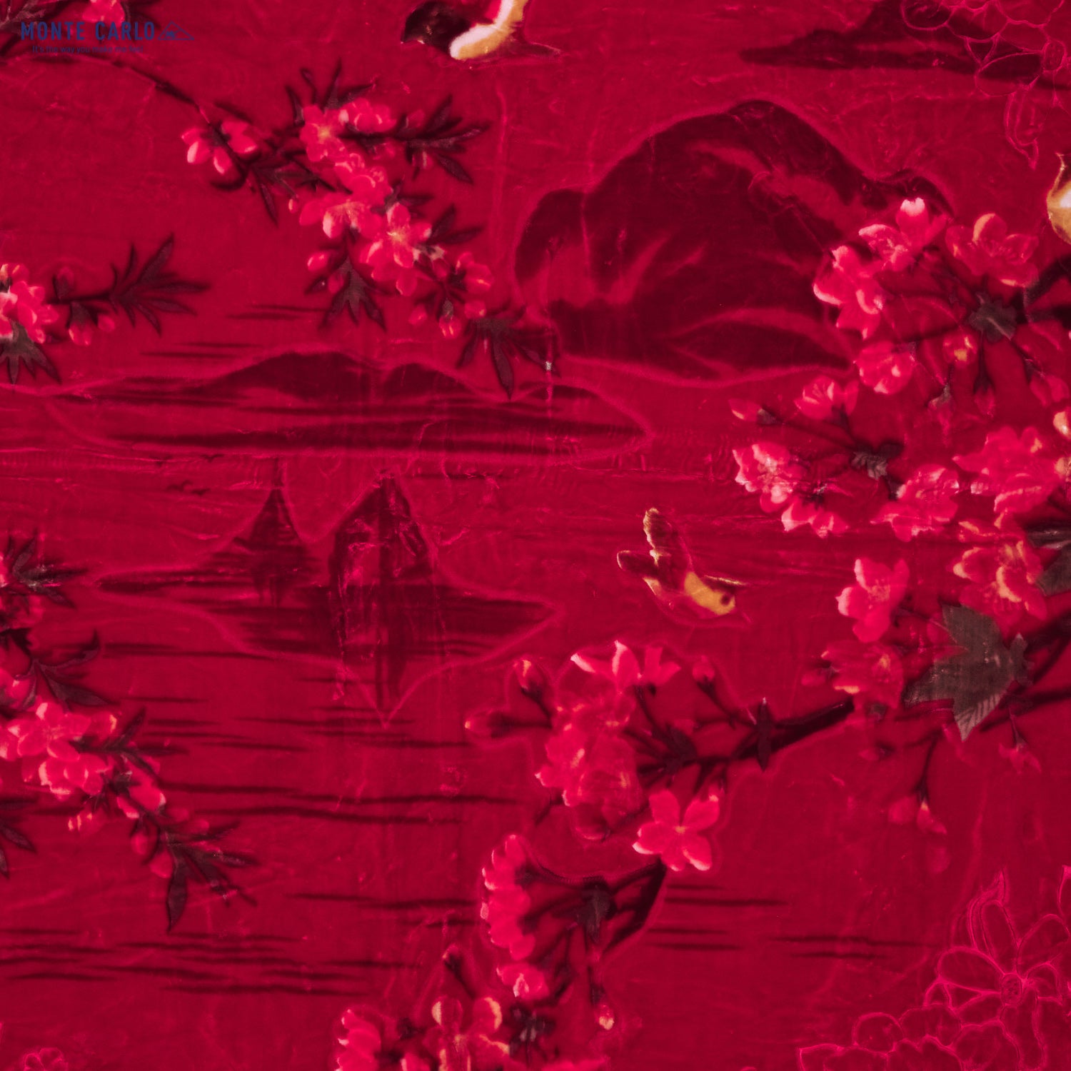 Printed Double Bed Blanket for Heavy Winter -2 Ply