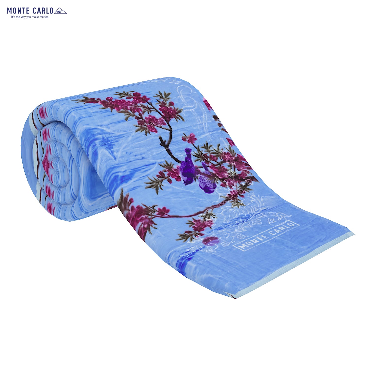 Printed Double Bed Blanket for Heavy Winter -2 Ply