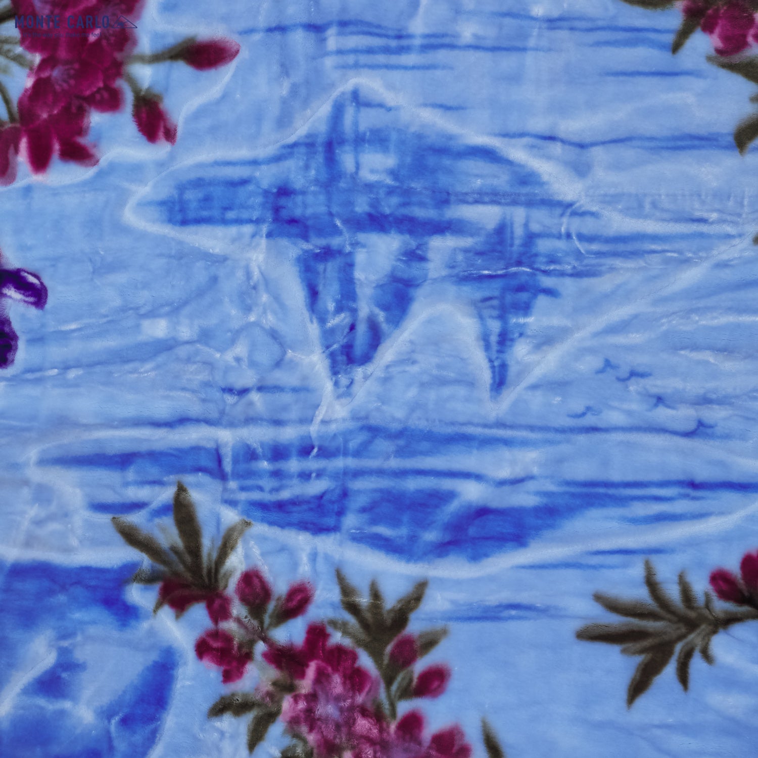 Printed Double Bed Blanket for Heavy Winter -2 Ply