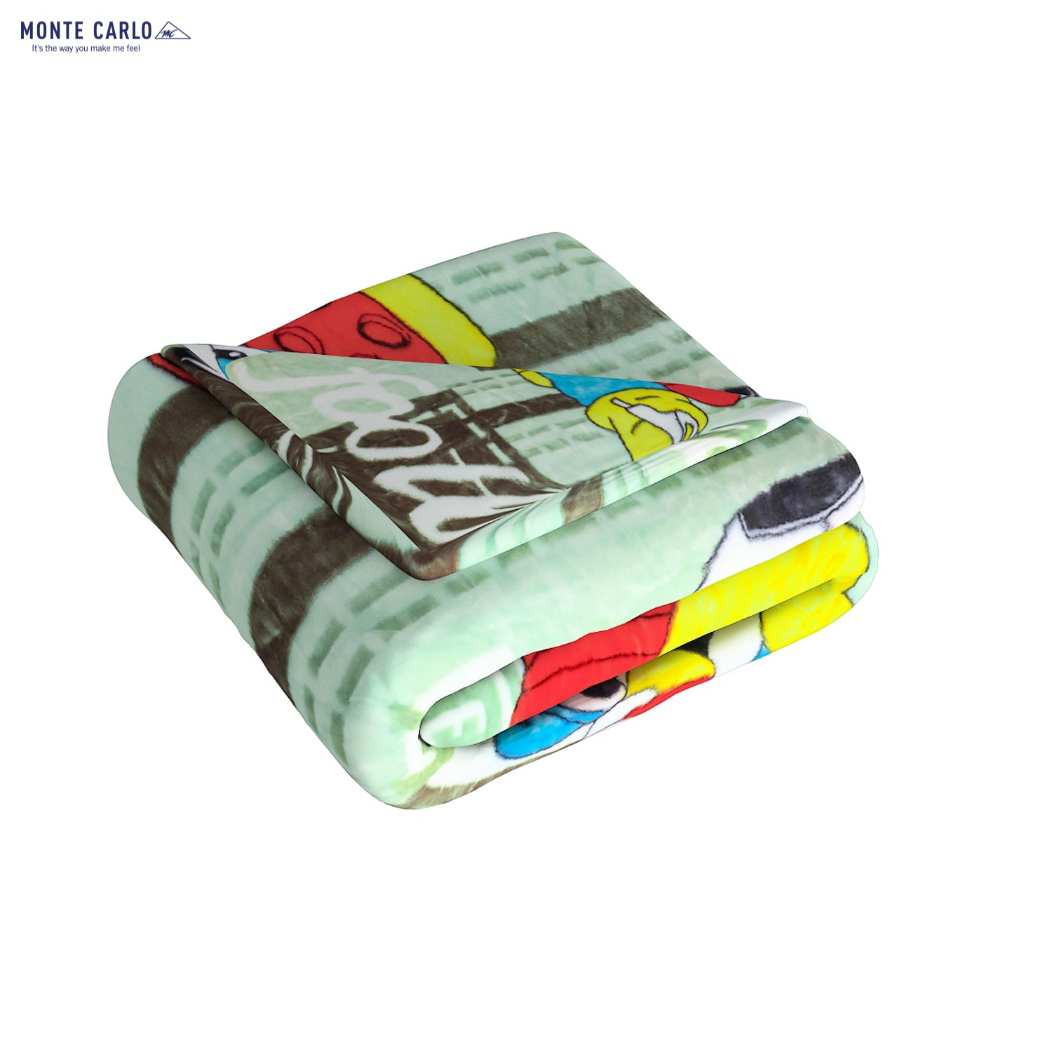 Printed Single Bed Blanket for Mild Winter -2 Ply