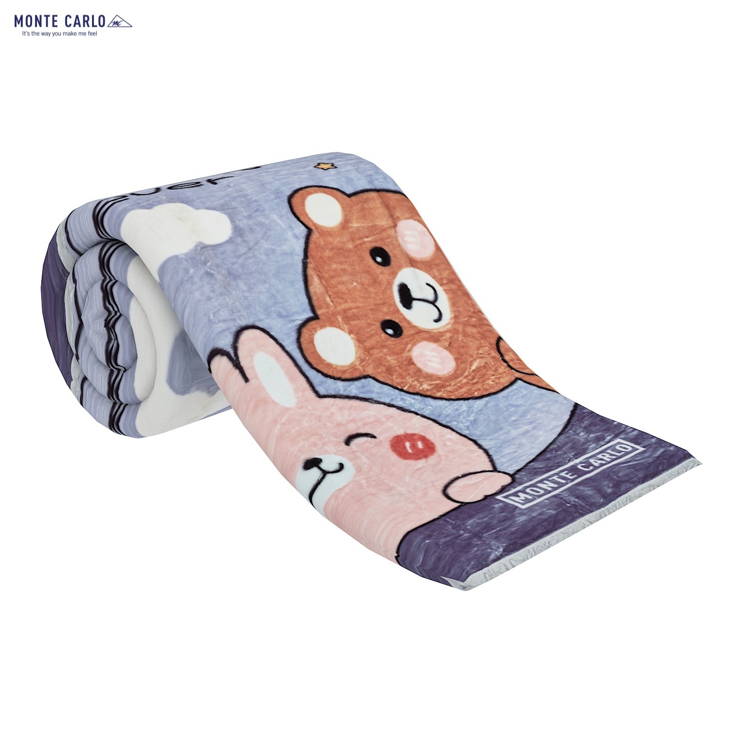 Printed Single Bed Blanket for Mild Winter -2 Ply