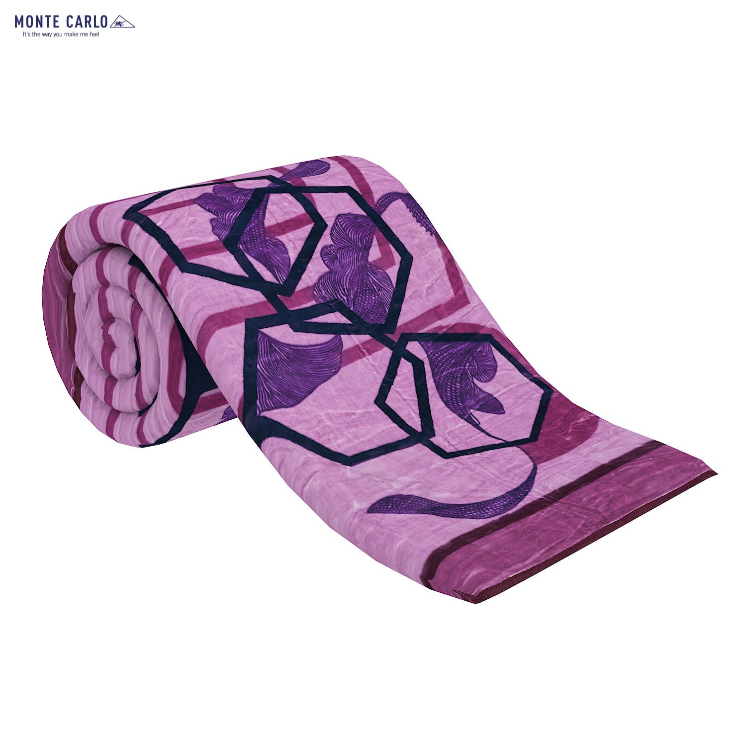 Printed Double Bed 947 GSM Blanket Hunter 2 Ply (Weight 5 kg)