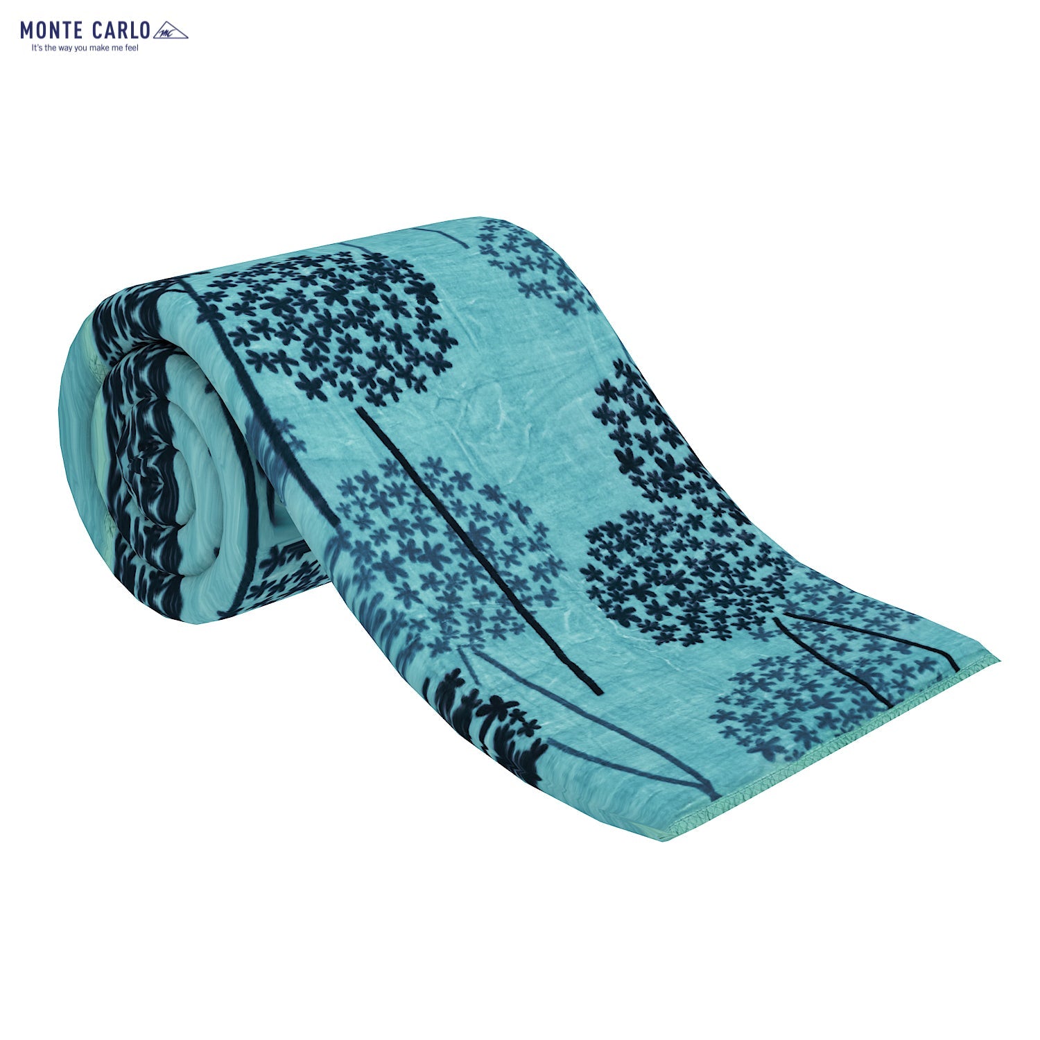 Printed Double Bed 947 GSM Blanket Hunter 2 Ply (Weight 5 kg)