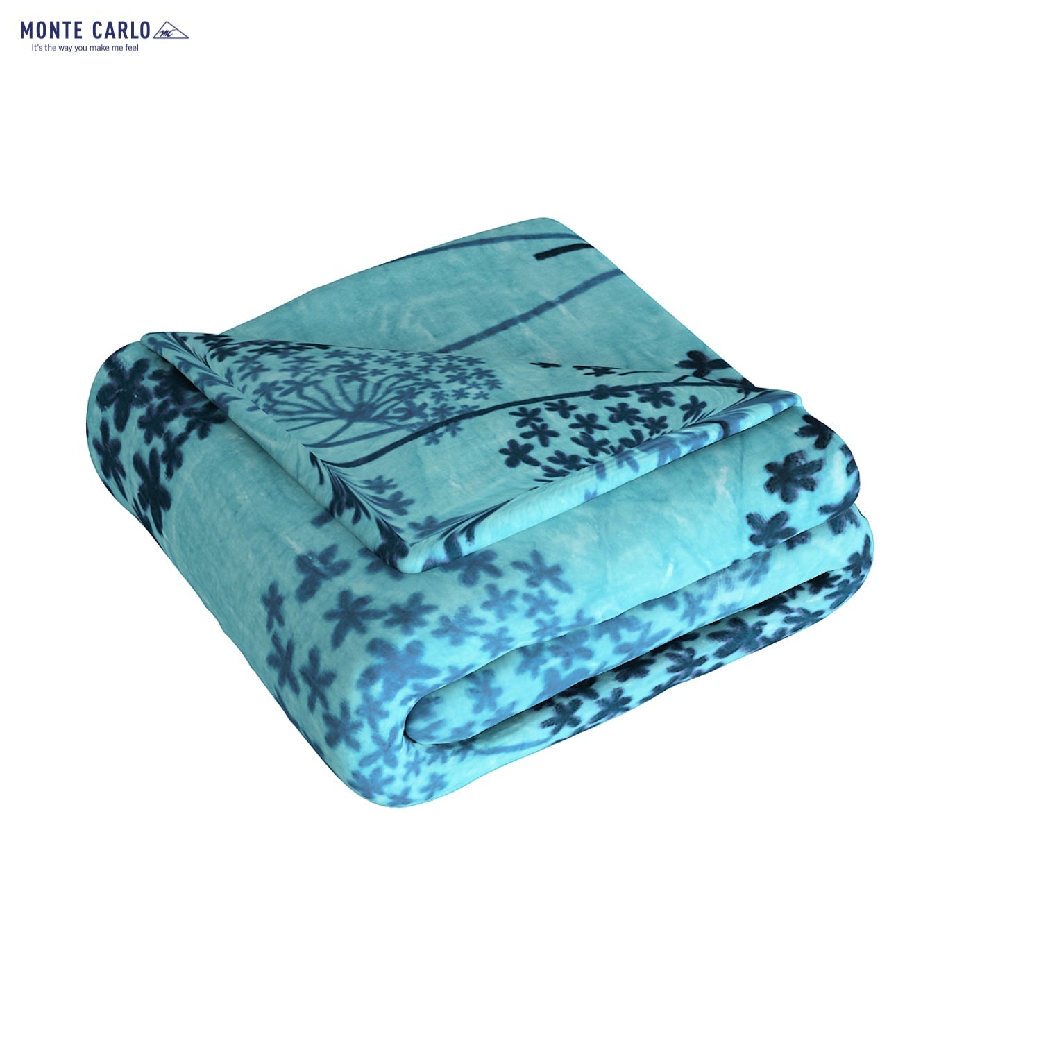 Printed Double Bed 947 GSM Blanket Hunter 2 Ply (Weight 5 kg)