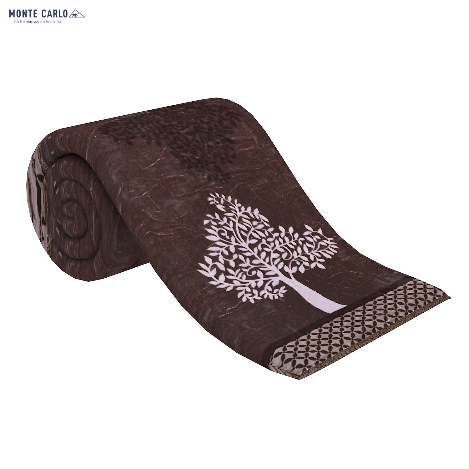 Printed Double Bed 947 GSM Blanket Hunter 2 Ply (Weight 5 kg)