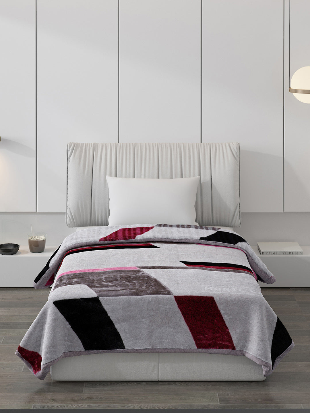 Printed Single Bed 852 GSM Blanket Knight Rider 2 Ply (Weight 3 kg)