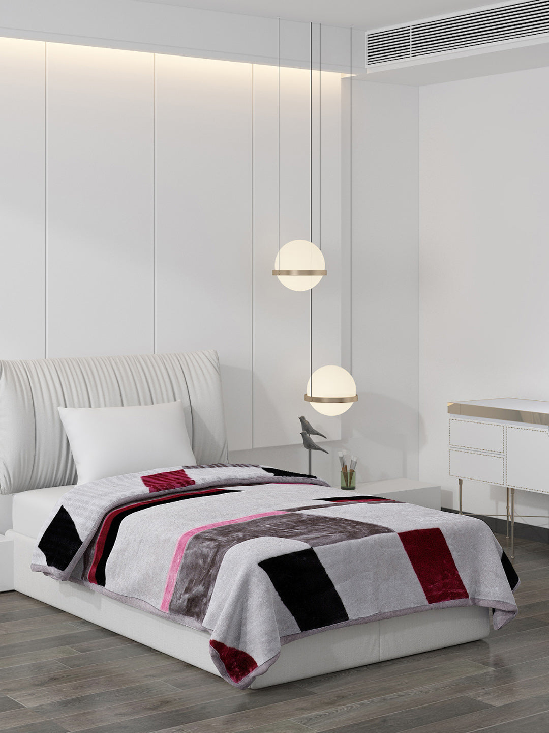 Printed Single Bed 852 GSM Blanket Knight Rider 2 Ply (Weight 3 kg)