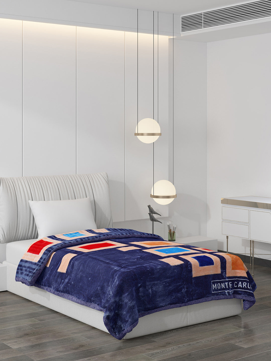 Printed Single Bed 852 GSM Blanket Knight Rider 2 Ply (Weight 3 kg)