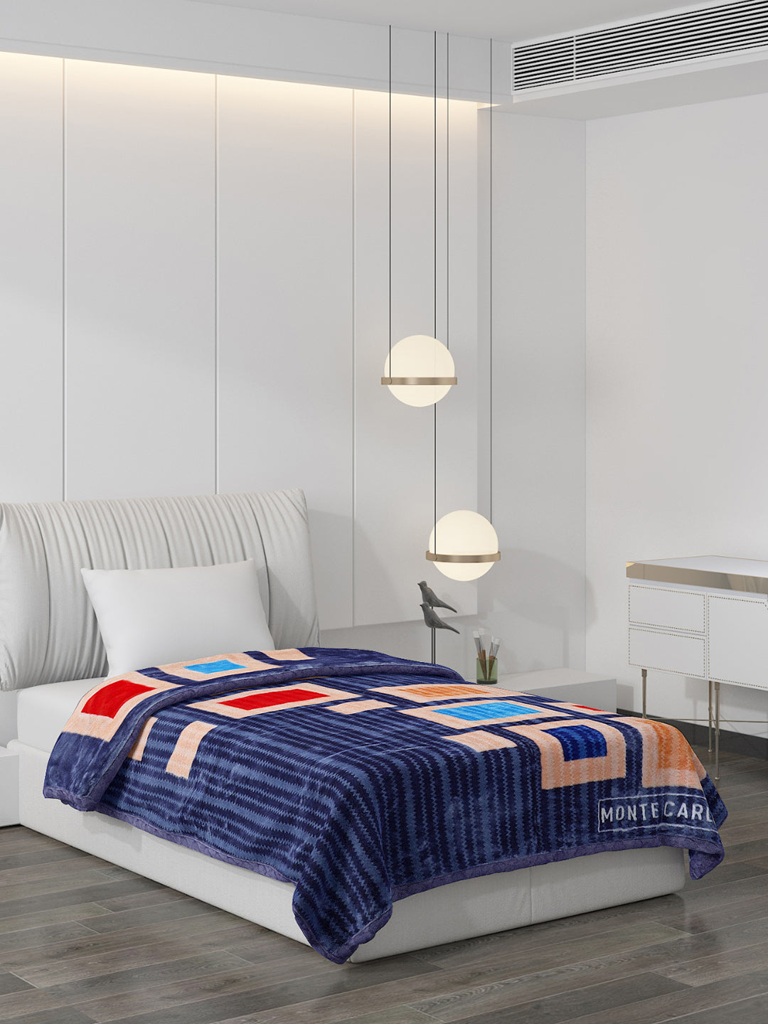 Printed Single Bed 852 GSM Blanket Knight Rider 2 Ply (Weight 3 kg)