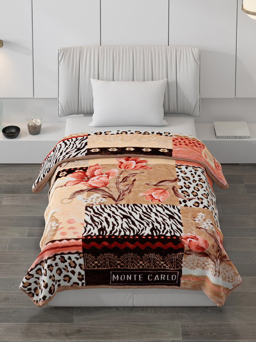 Printed Single Bed 852 GSM Blanket Knight Rider 2 Ply (Weight 3 kg)