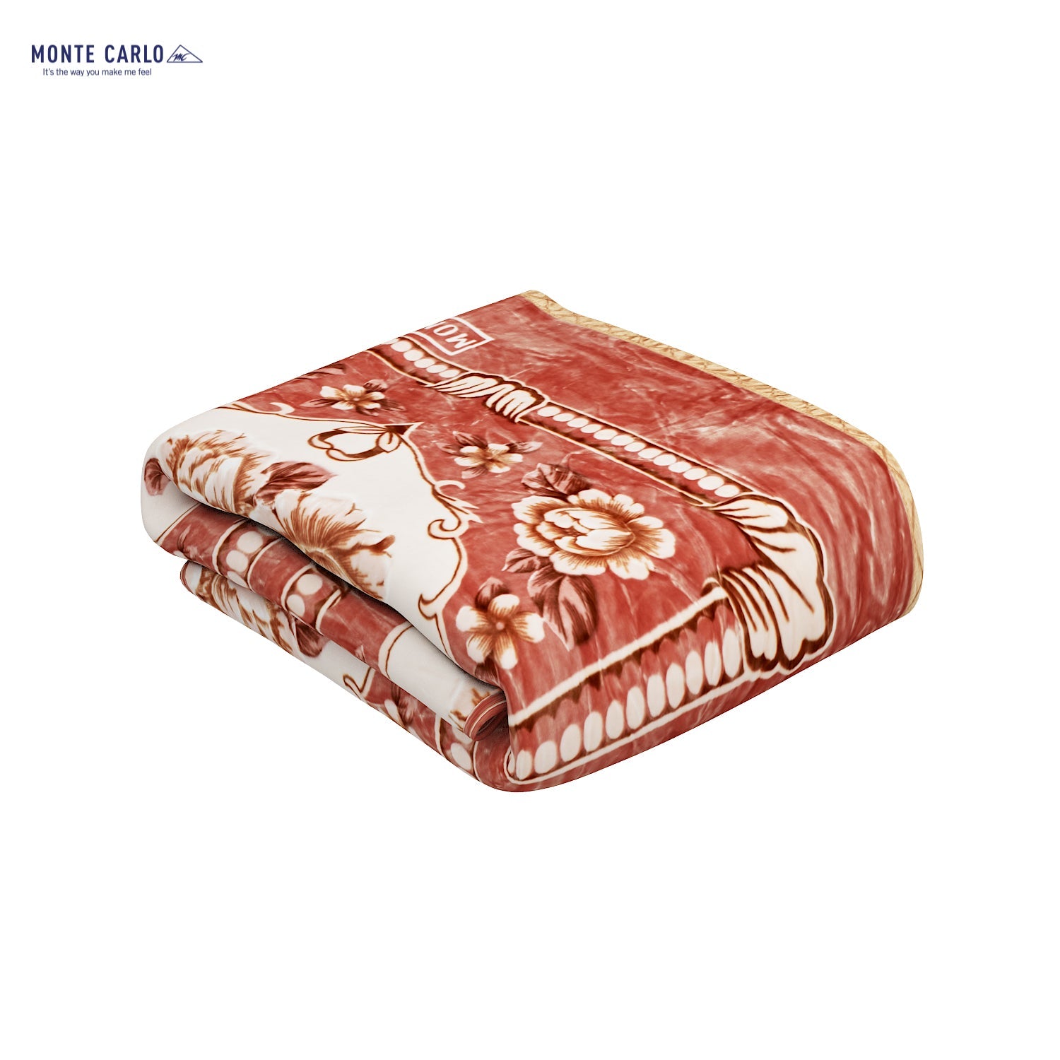 Printed Single Bed 852 GSM Blanket Shagun 2 Ply (Weight 3 kg)