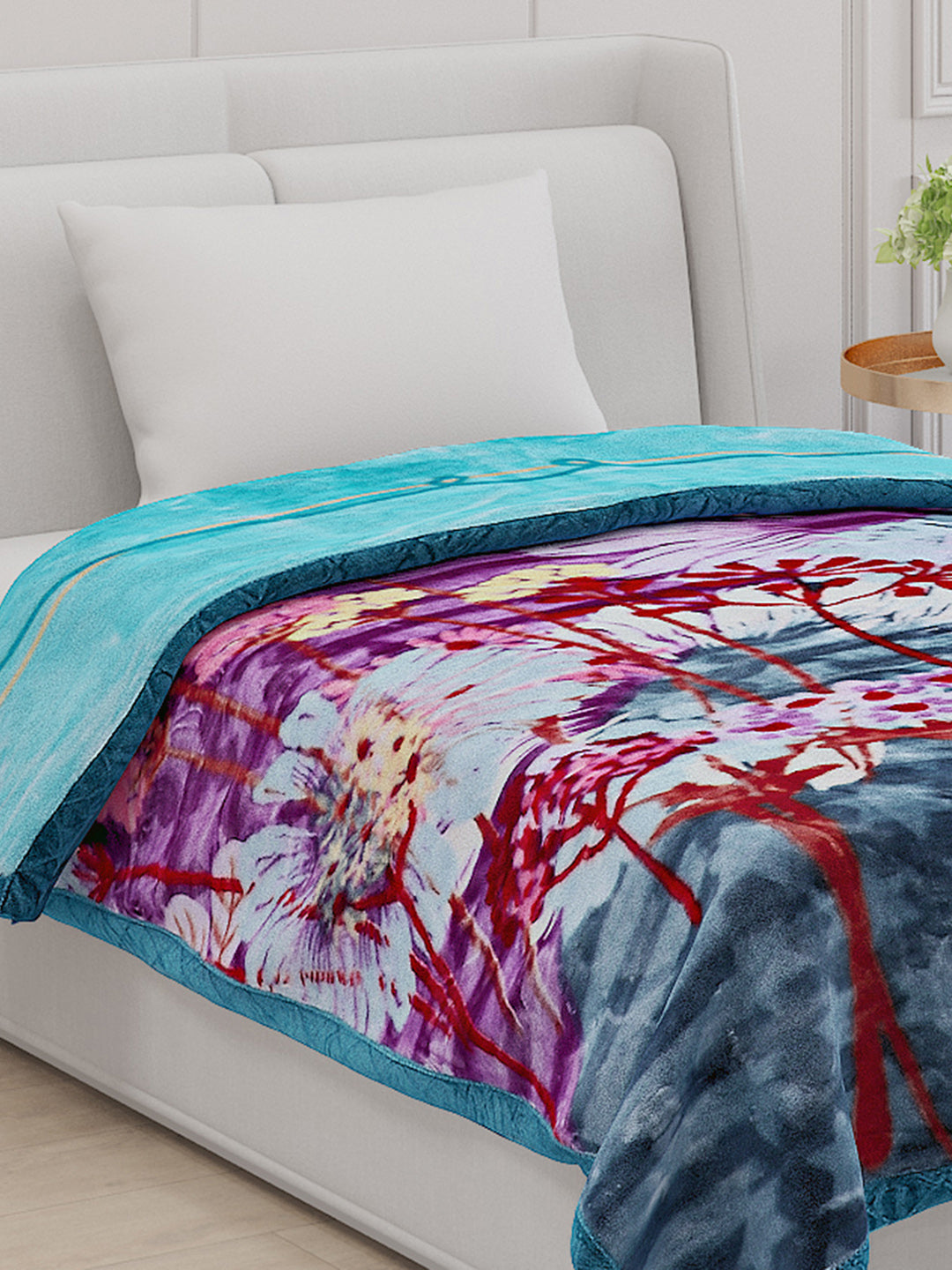 Printed Single Bed 852 GSM Blanket Success 2 Ply (Weight 3 kg)