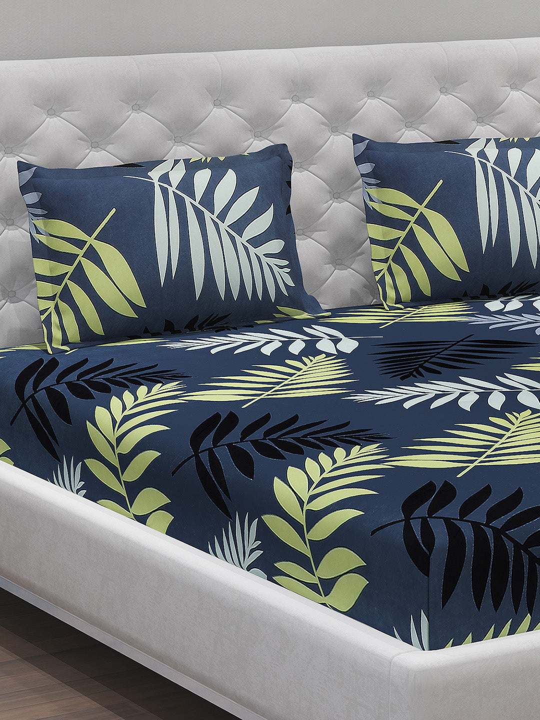 MOCA by Monte Carlo 120 GSM Microfibre Double Bedsheet with 2 Pillow Covers