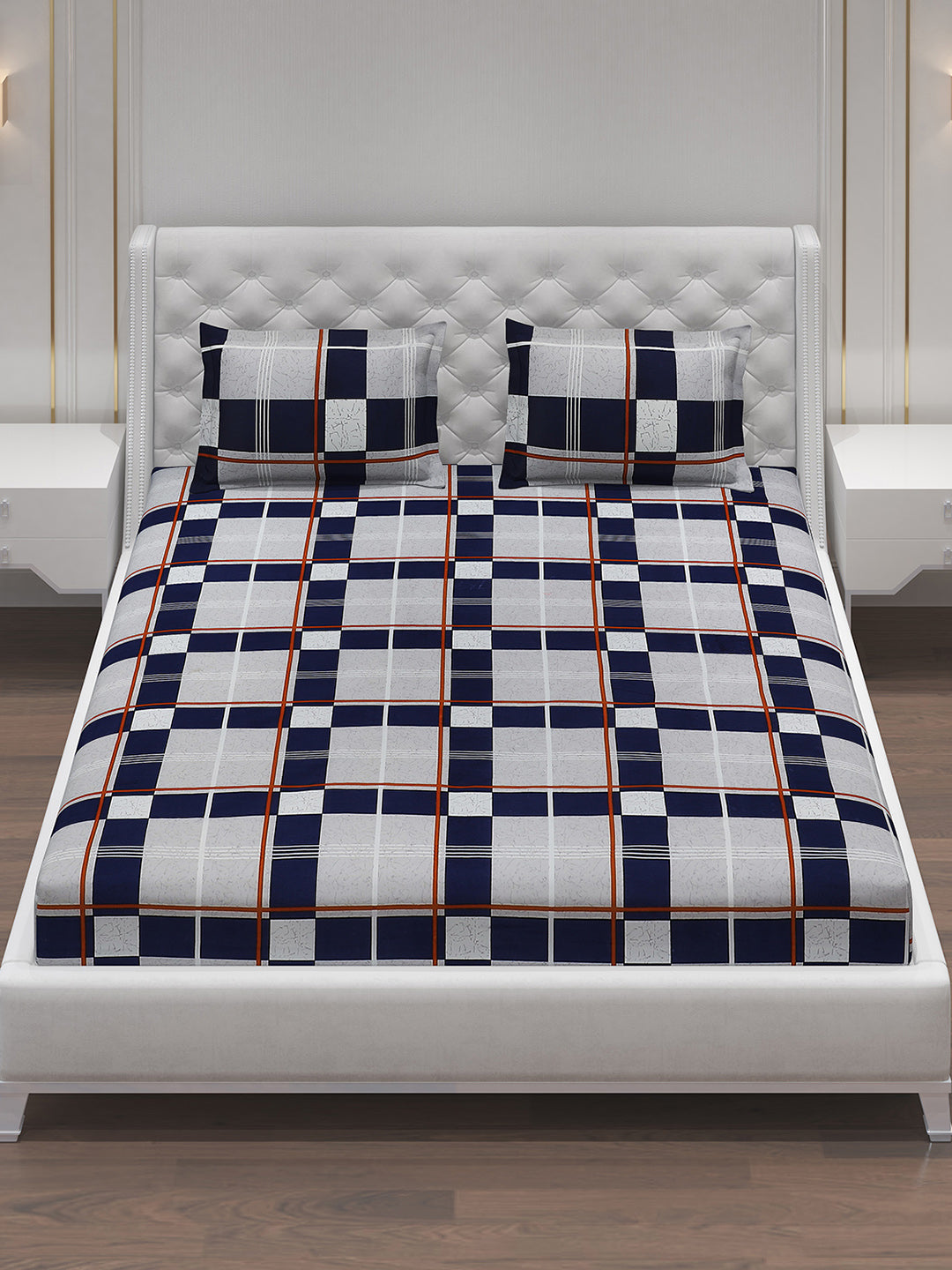 MOCA by Monte Carlo 120 GSM Microfibre Double Bedsheet with 2 Pillow Covers