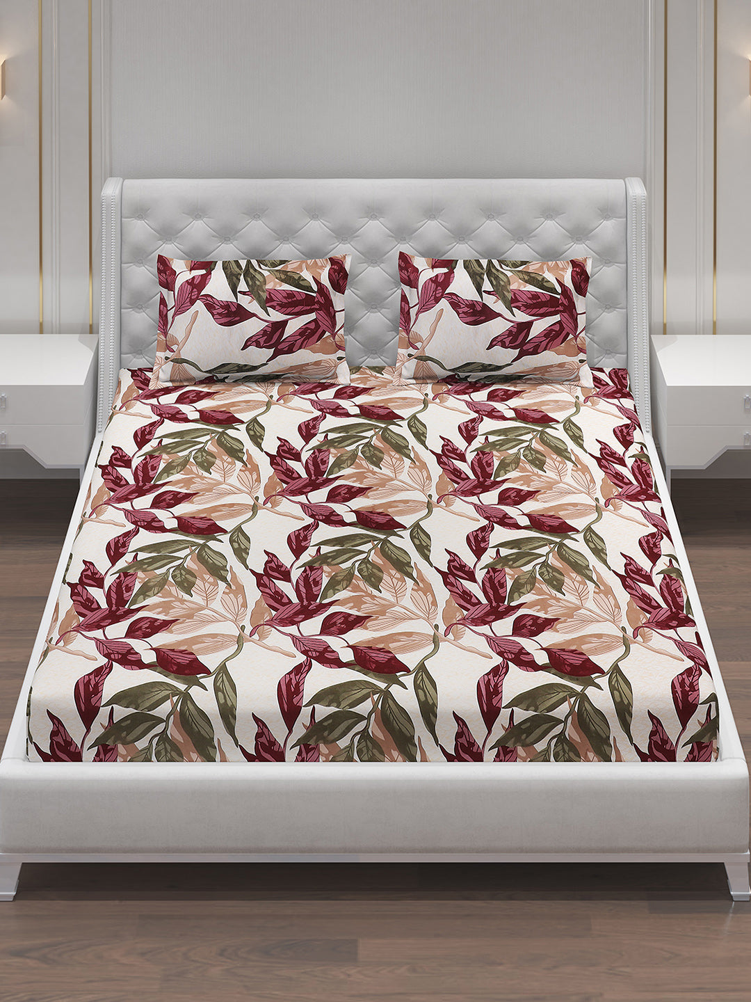 MOCA by Monte Carlo 120 GSM Microfibre Double Bedsheet (2 Pcs Set)