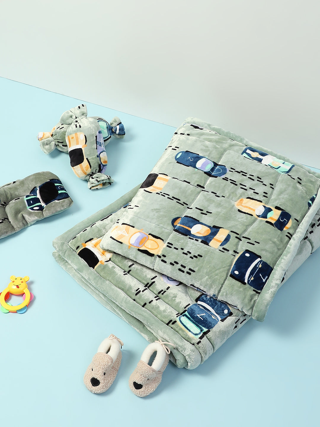 Baby Set of 5 Pc Polyester Bedding Set