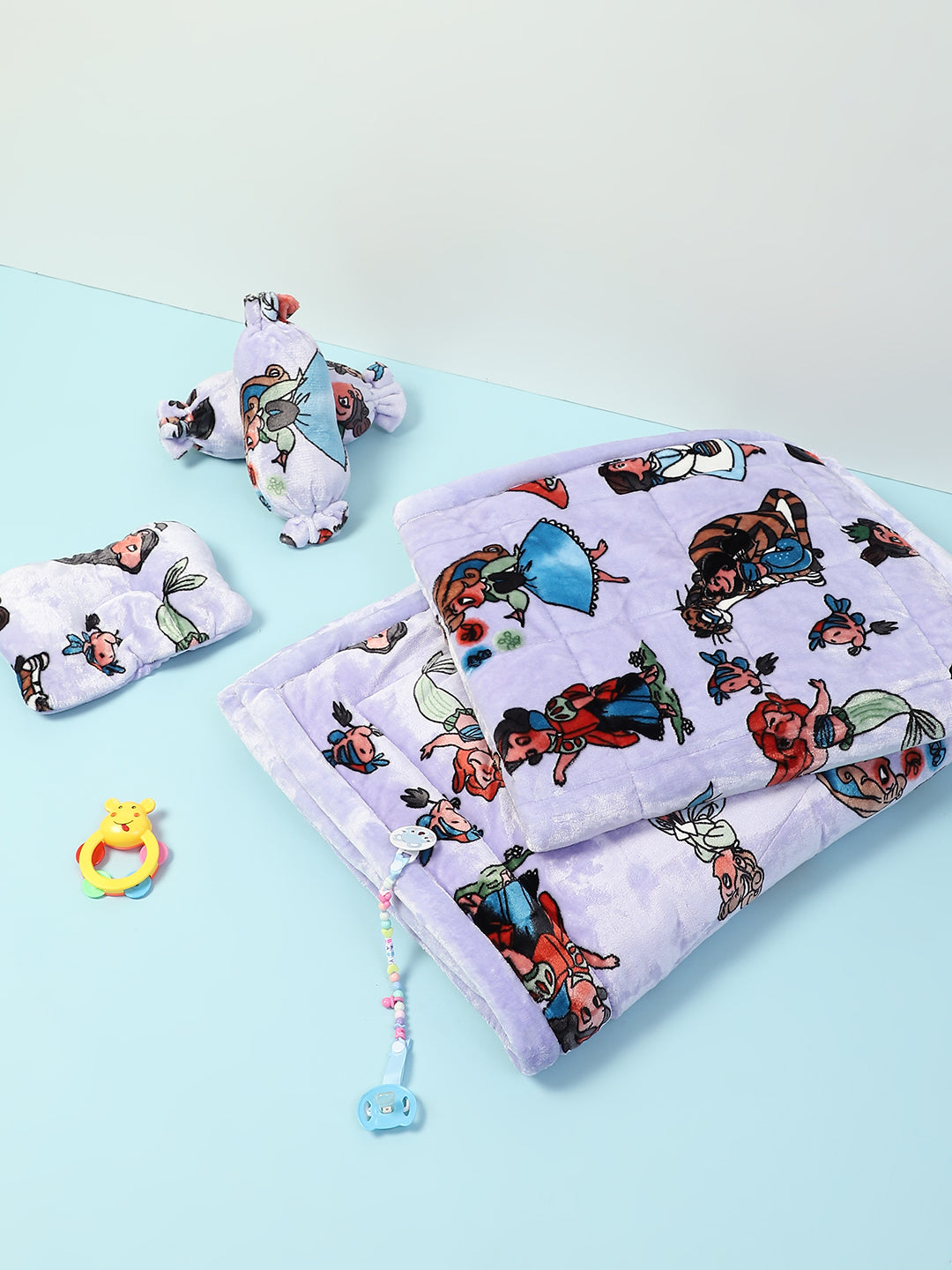 Baby Set of 5 Pc Polyester Bedding Set