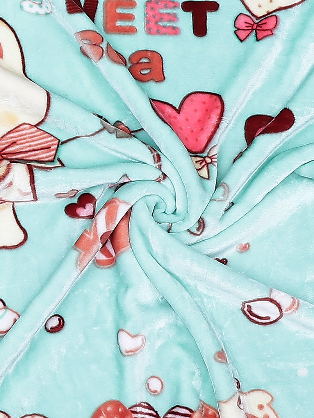 Printed Baby Blanket 2 Ply, 550 GSM, Weight 0.5 kg (Donald)