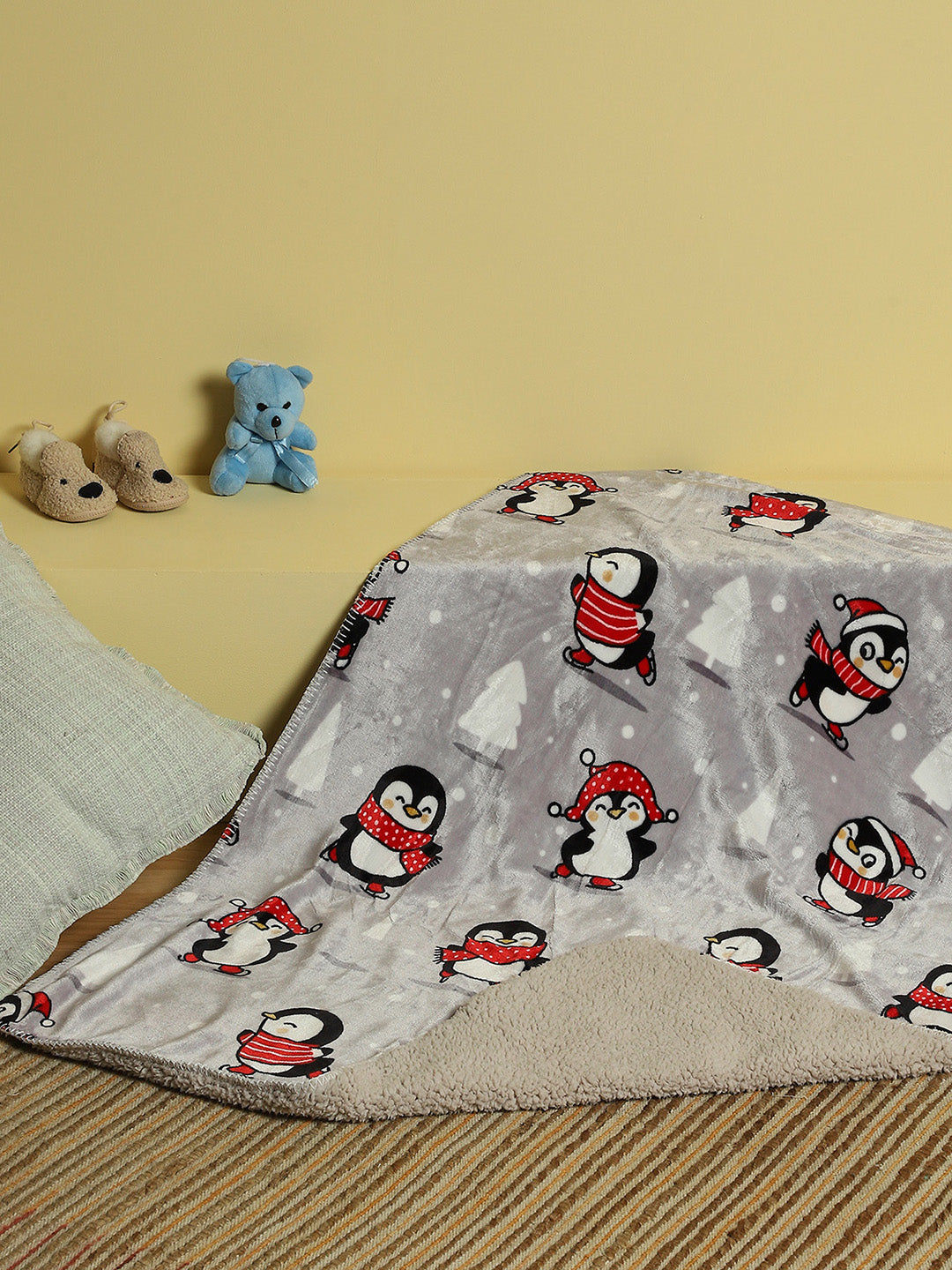 Printed Baby Blanket for Mild Winter -2 Ply