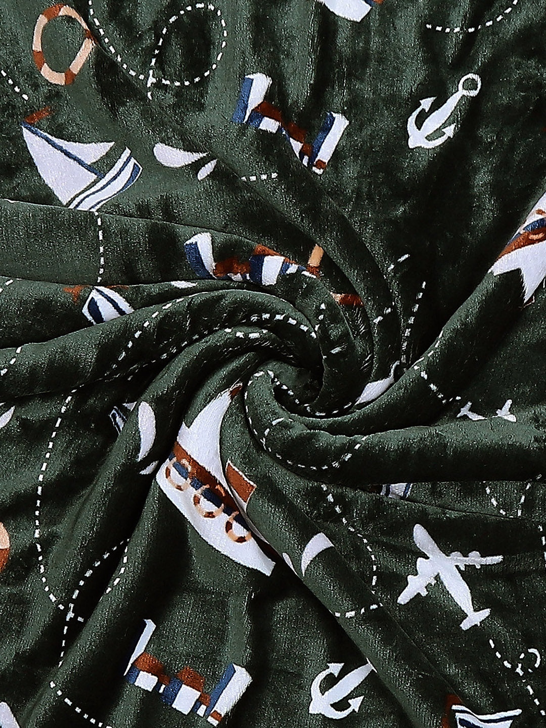 Printed Baby Blanket for Mild Winter -2 Ply