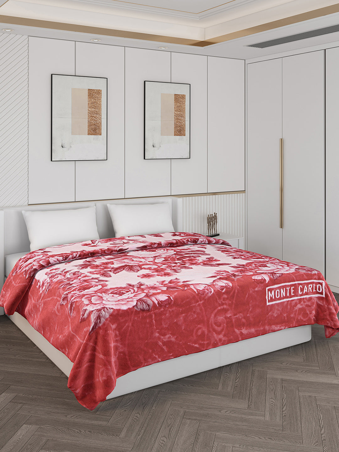 Printed Double Bed 600 GSM Blanket for Heavy Winter -2 Ply (Weight 4 kg)