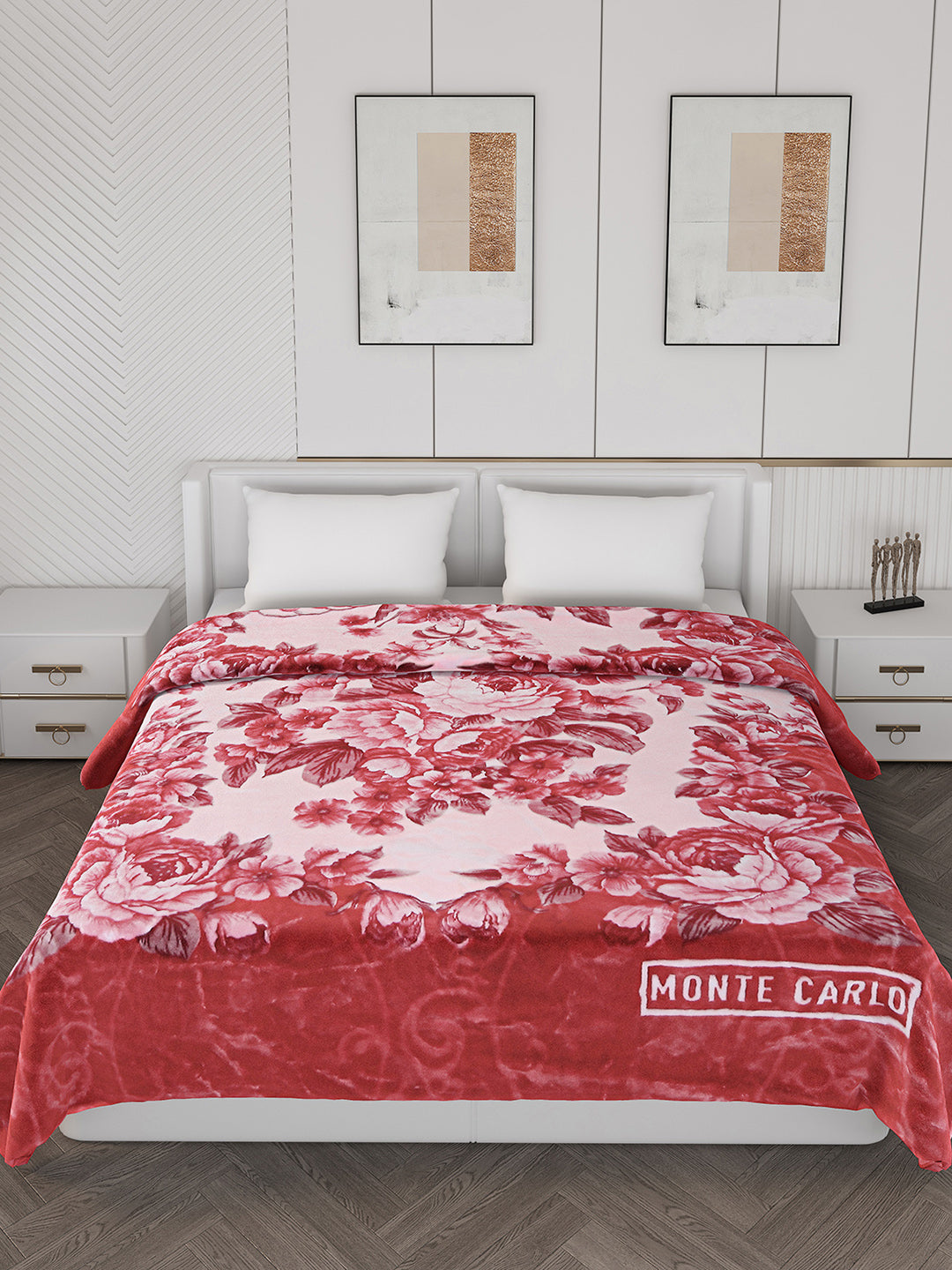 Printed Double Bed 757 GSM Blanket Alexander 2 Ply (Weight 4 kg)