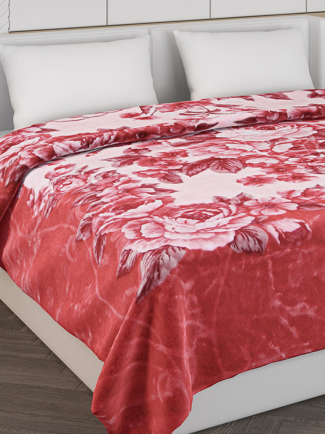 Printed Double Bed 600 GSM Blanket for Heavy Winter -2 Ply (Weight 4 kg)
